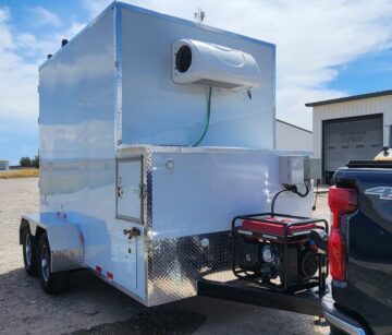 Mobile Refrigeration Freezer or Cooler Trailers for Rent or Sale Kamloops BC coolertrailerskamloops.ca