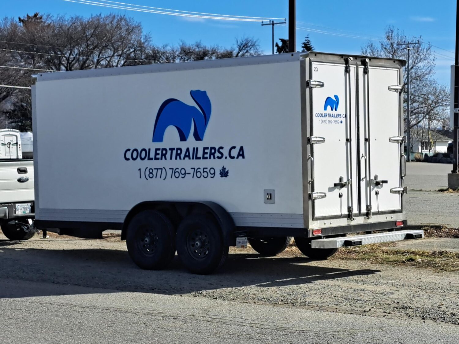 Mobile Refrigeration Freezer or Cooler Trailers for Rent or Sale Kamloops BC coolertrailerskamloops.ca