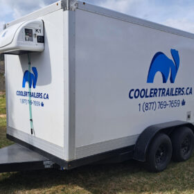 Mobile Refrigeration Freezer or Cooler Trailers for Rent or Sale Kamloops BC coolertrailerskamloops.ca