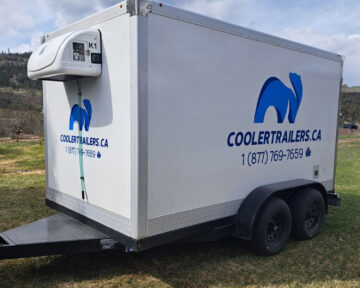 Mobile Refrigeration Freezer or Cooler Trailers for Rent or Sale Kamloops BC coolertrailerskamloops.ca